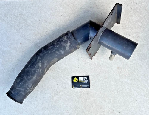 CASE ISUZU AIR INTAKE BRACKET & HOSE / ISUZU 4HK1 ENGINE / KRH13610 / KRH13600