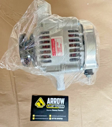 HITACHI ZX48 EXCAVATOR ALTERNATOR / YNM11962677220 / FOR 4TNV88 YANMAR ENGINE